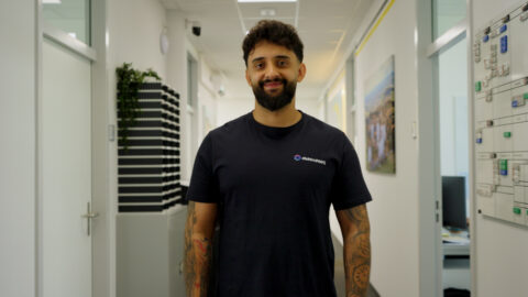 Samir Hashem, Ausbildungsleiter von elektroNWS in Basel
