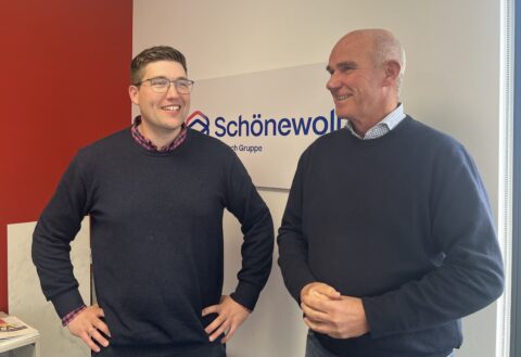 Axel Schönewolf und sein Nachfolger Daniel Fuchsberger.